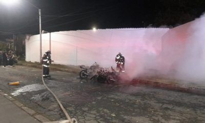incendio motos