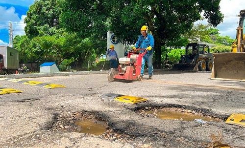 recuperación malla vial