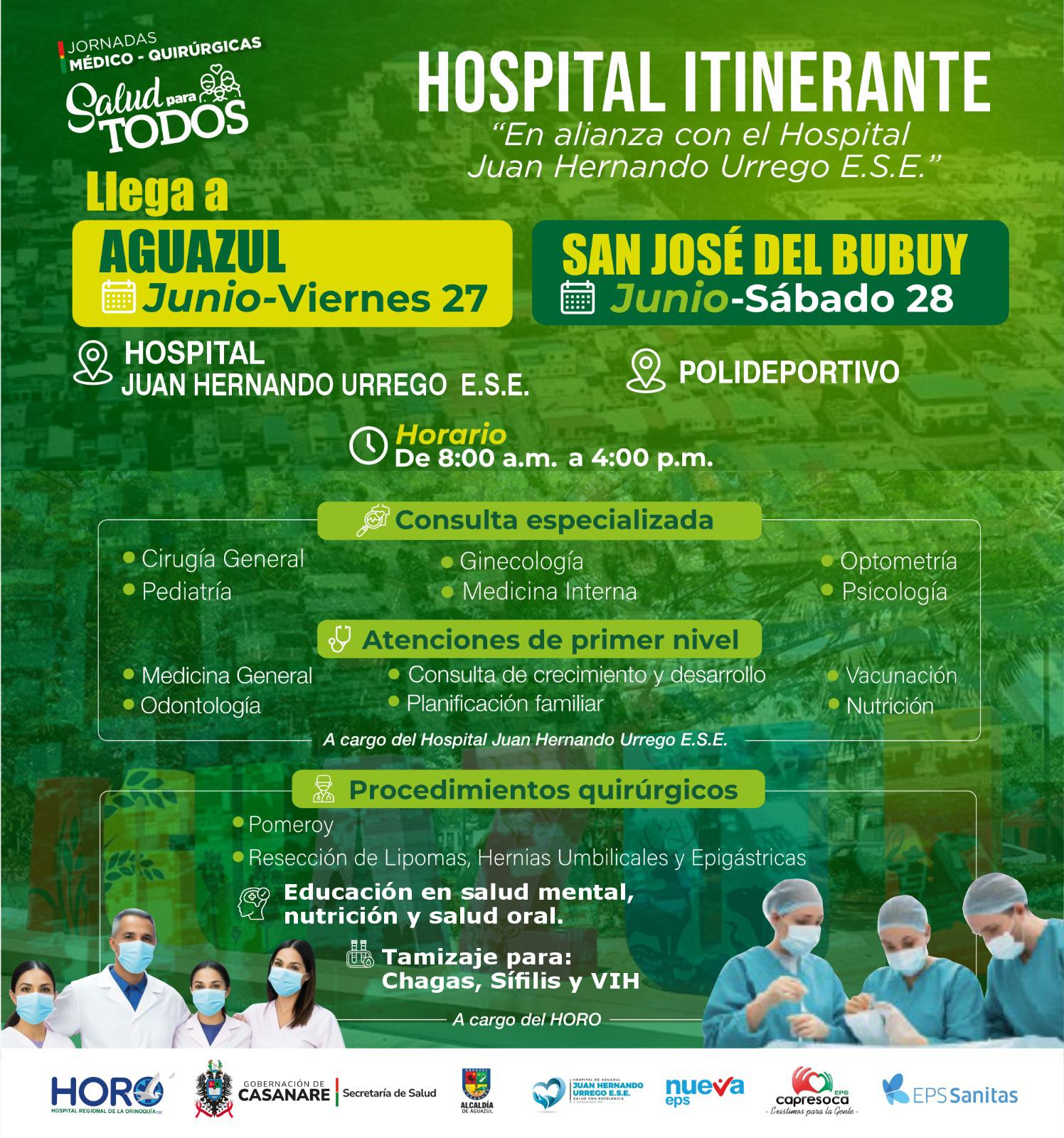 Hospital Itinerante - Nota