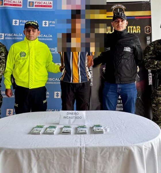 capturado por extorsión pore