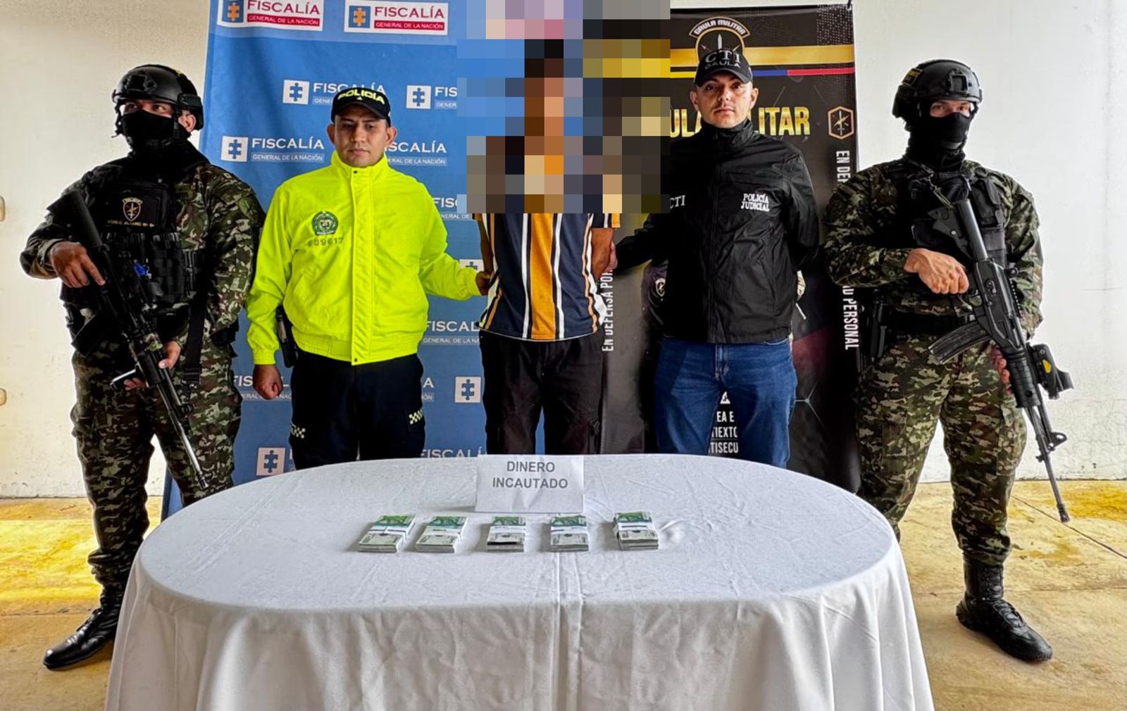 capturado por extorsión pore